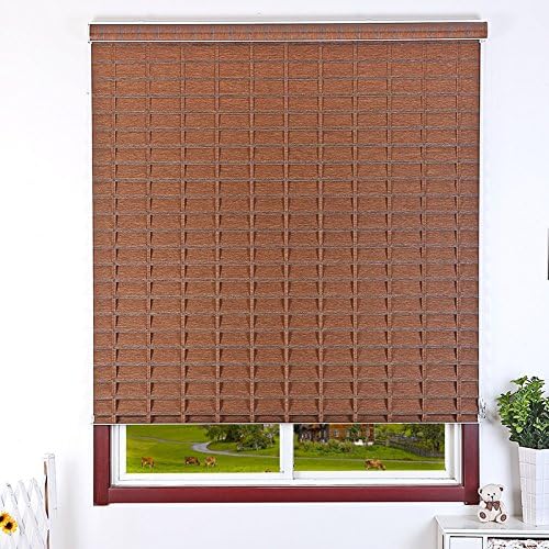 Amazon Com Faux Wood Horizontal Blinds Yarn Curtain Shading