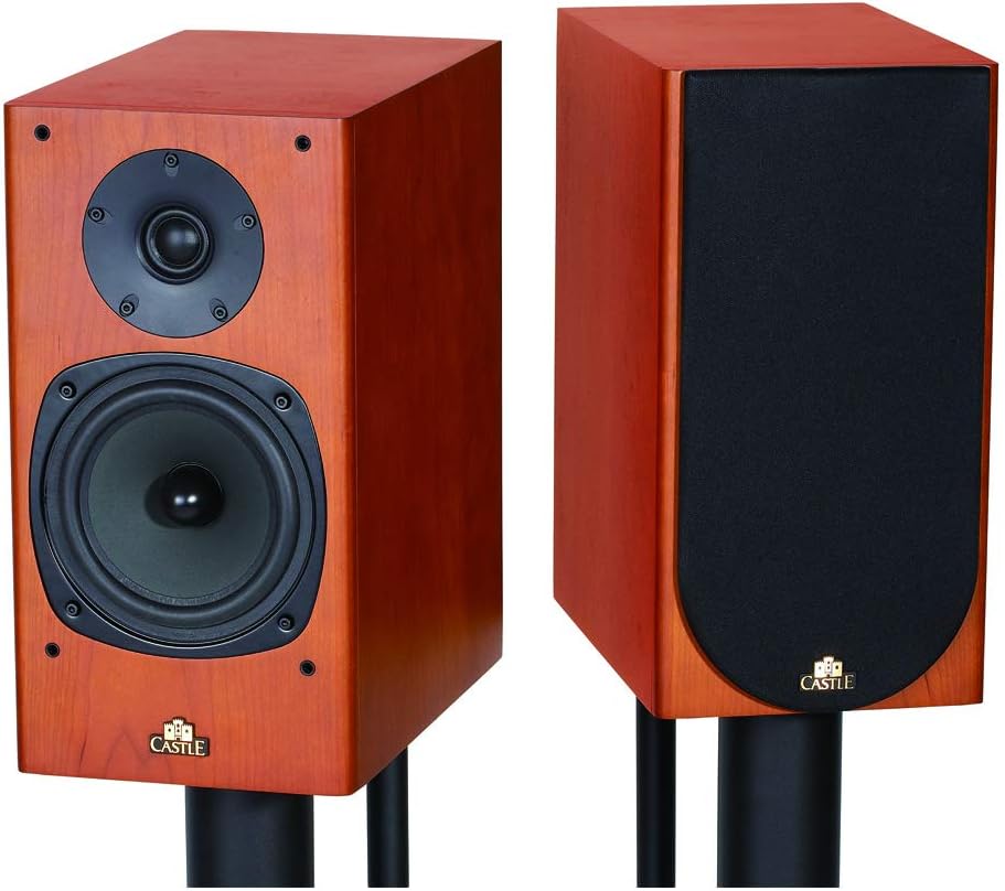 Castle Knight-2 Bookshelf Speaker Cherry (Pair): Amazon.es: Electrónica