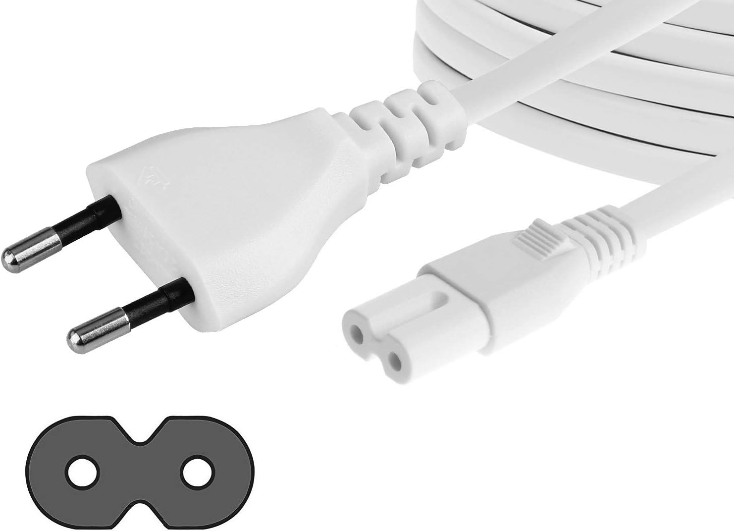 AmazonBasics Câble d’alimentation de rechange pour consoles de jeux PS4 et Xbox One S / X 1,82