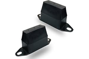 Yukauto 3 Inch Rear Suspension Bump Stop, Leaf Spring Jounce Bumper fit for Ram 1500 2500 3500 1997-2002, Cherokee XJ 1987-2001,2004-2012 Colorado (1Pair)