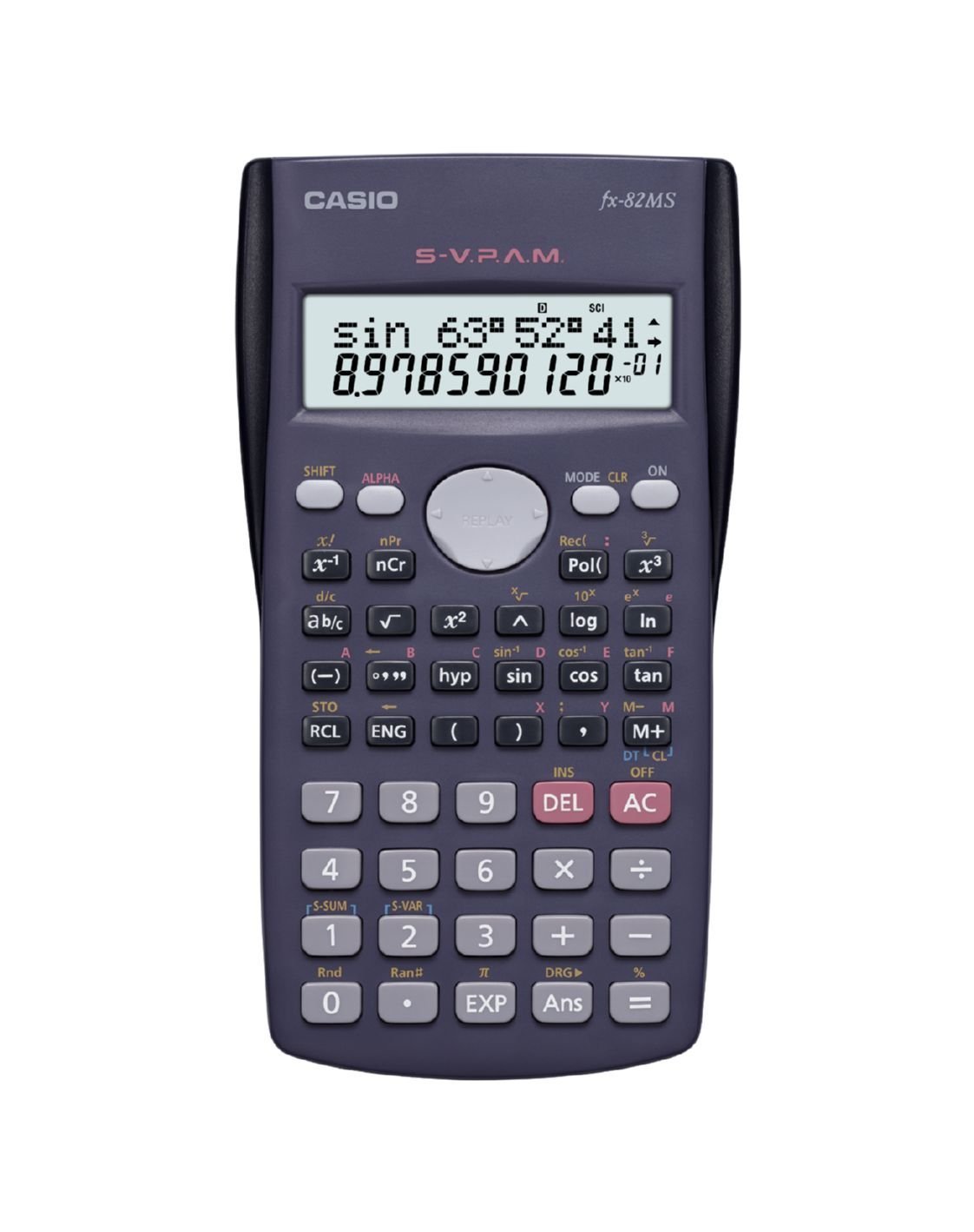 Casio #FX-82MS 2-Line Display Scientific Calculator by Casio