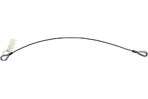 KENNEDY WIRE ROPE & SLING COMPANY Kennedy Wire Rope & Sling Co. 1/4" x 6' Single Leg Wire Rope Sling w/Thimble Eye Each End (Various Sizes in Listing)