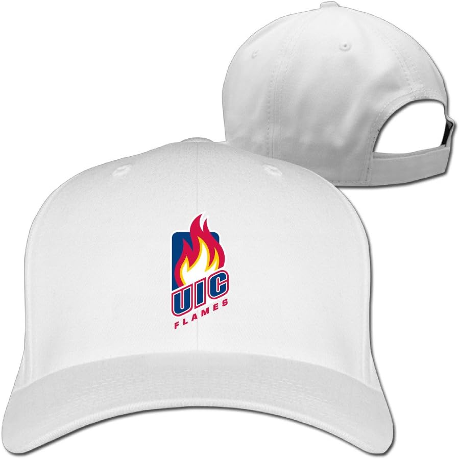 WG Custom Cool Personalized University Of Illinois At Chicago UIC Hiphop CapHat Black