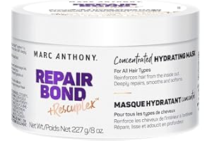 Marc Anthony Repairing Hair Mask, Repair Bond +Rescuplex - Repairs, Strengthens & Maintains Bonds within Hair - Eliminates Fr