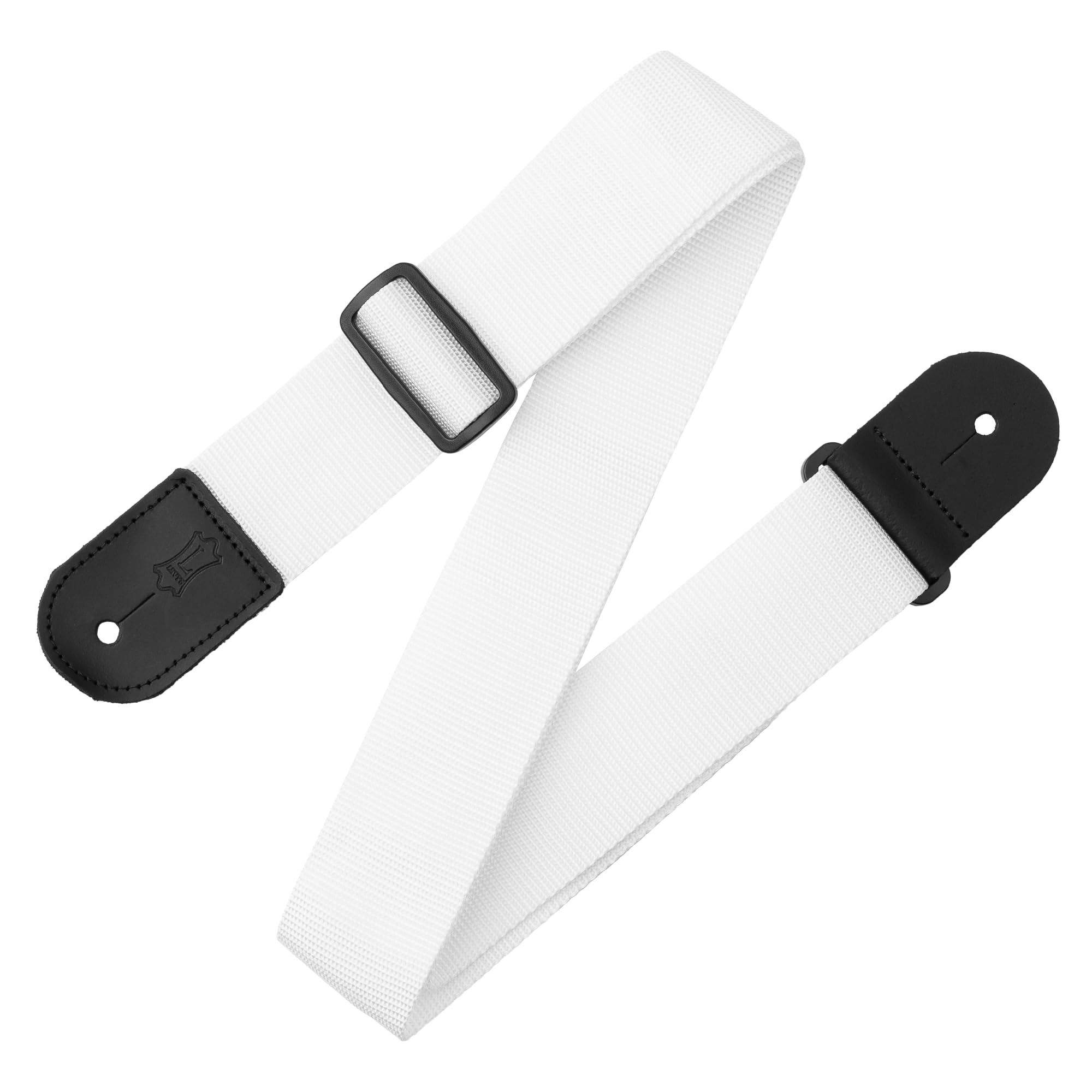 Levy's M8POLY-WHT 2" Polypropylene With Poly Ends - White