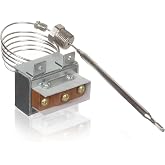 [Upgraded]1177 high limit thermostat fryer switch for Fryer 3/8" Mpt Stuff Box 450&deg;F LCCM2003000 Gas Fryer Compatible With ATOSA 301030005,IMPERIAL,ROBERTSHAW,etc deep Fryer Catering Equipment
