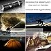 Zglon Ultra Bright Tactical Flashlight, Portable High Power Torch Flashlights 1000 lumens 7 Light Modes, Water Resistant Led Tac Light Rechargeable(18650) Battery Included for Camping Security, Emerge