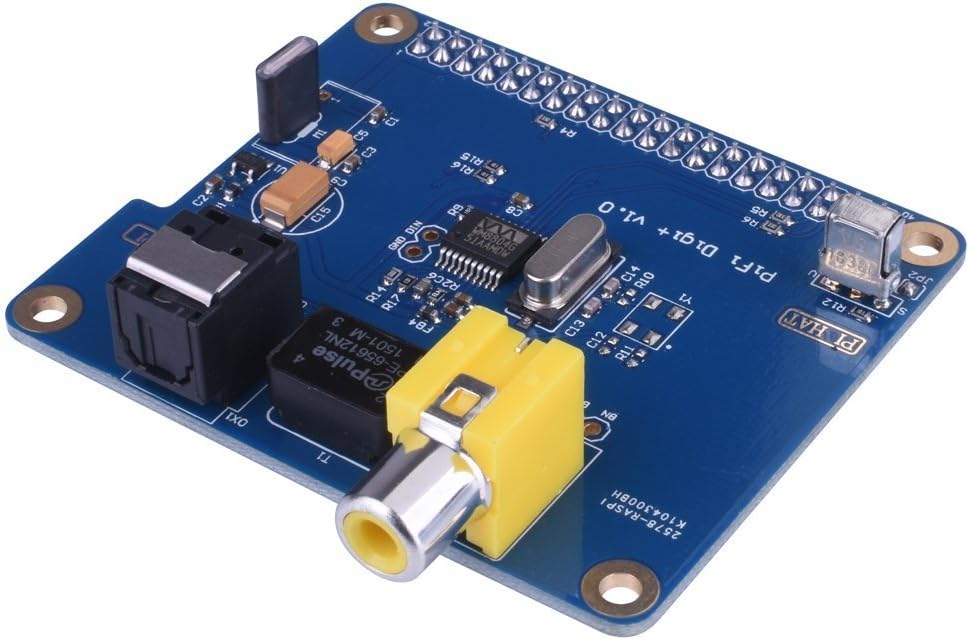 DollaTek HIFI DiGi+ Digital Sound Card I2S SPDIF Optical Fiber RCA for Raspberry Pi 3 2 model B B+ - Image 4