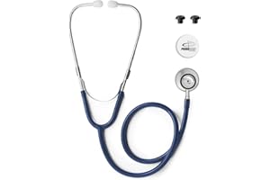 Primacare DS-9291-BL Pediatric Size 22 Inch Stethoscope for Clinical and Screening Instruments, Lightweight and Aluminum Dual