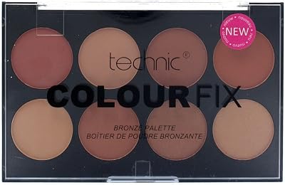 Technic Colour Fix Pressed Powder Bronze Palette Contour Bronzing