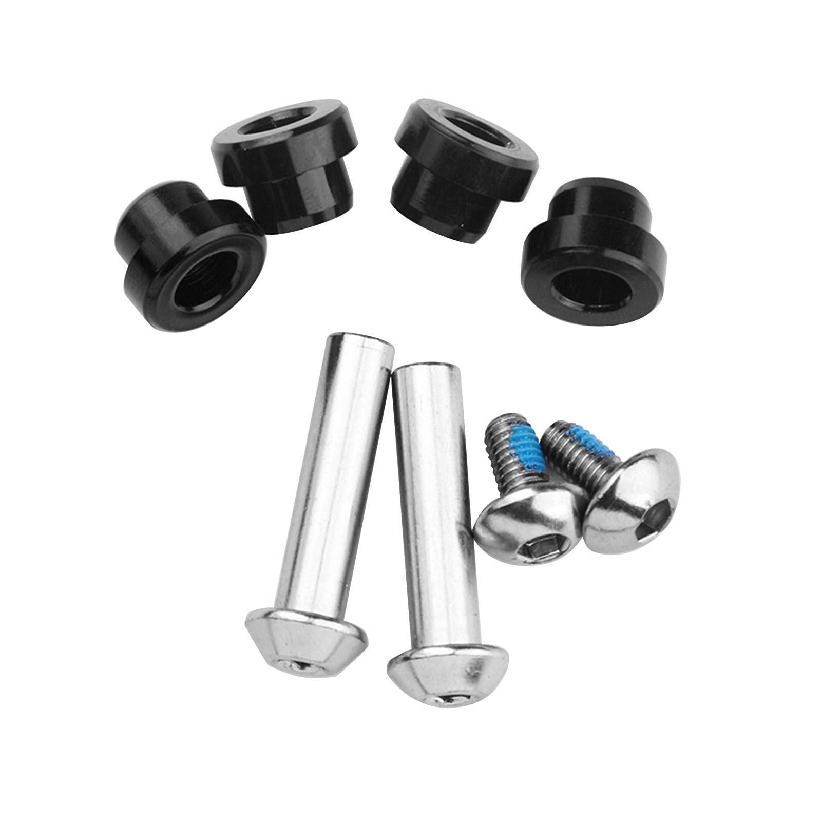 TGUS Bike Rear Shock Absorber, Bicycle Shock Absorber Screw Set, Easy Install MTB AccessoriesBicycle Shock Absorber Bushing Screw(size:24L)