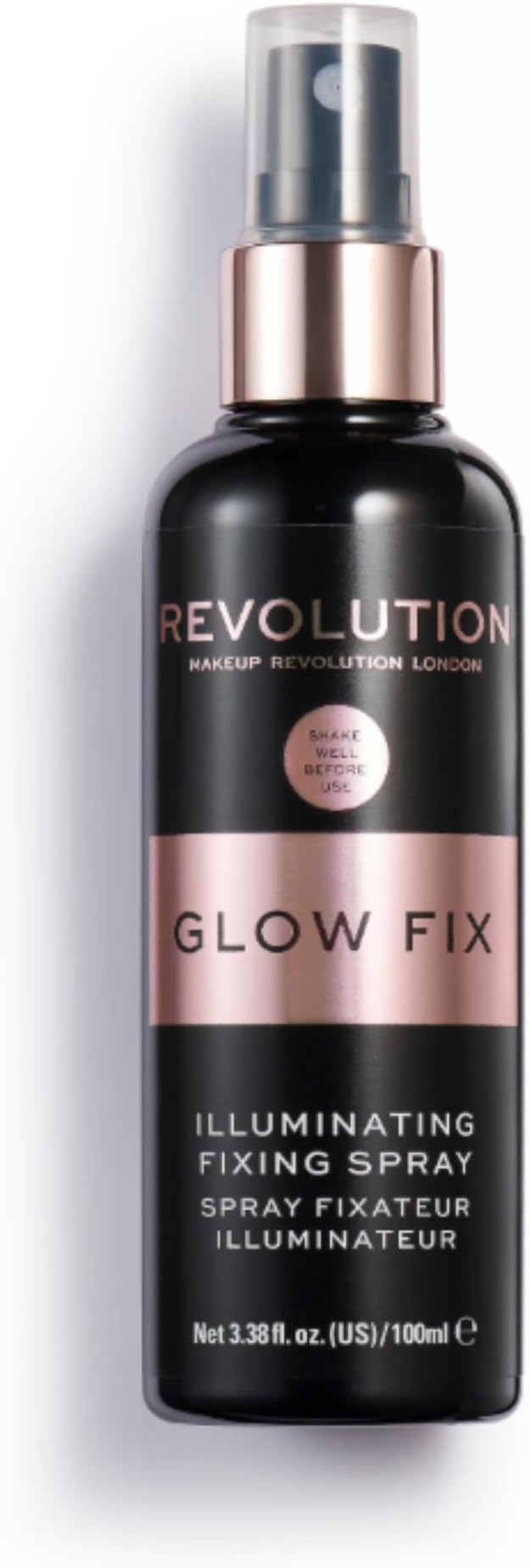 Makeup Revolution Glow Fix Illuminating Fixing Spray Long Lasting Makeup 100ml