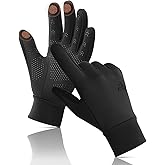 Aerynx Winter Gloves Women Men Cold Weather Touch Screen 3-Layers Liner Glove for Running, Cycling, Biking, Hiking, Driving