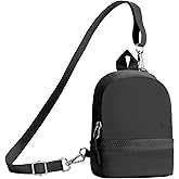 Babysun Mini Backpack Keychain Wristlet Pouch Small Change Coin Purse Cute Zipper Wallet With 3 RFID Card Slots For Women/Men Airpods Cosmetics