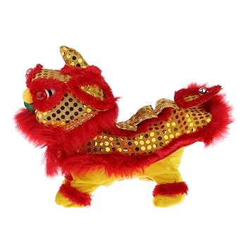 electric lion dance toy