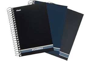 Cambridge Personal Notebook, 7 X 5 Inches, 140 Sheets/280 Pages, Assorted Colors (45470)