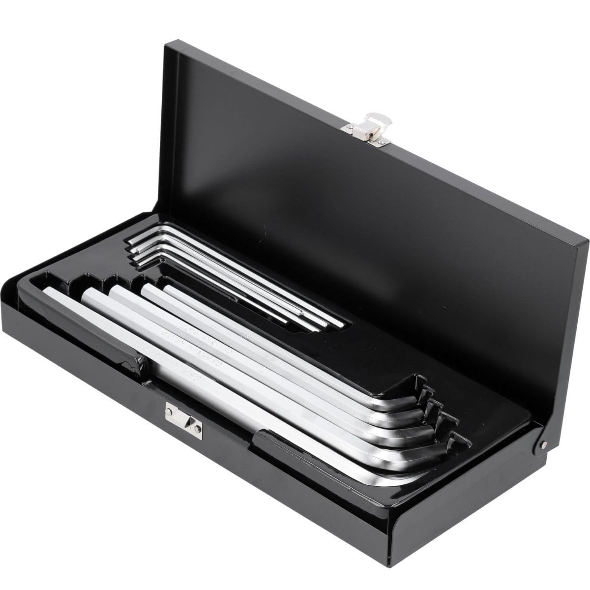 YATO YT-0519 Hexagon 10pcs Key 3-17mm Long CRV