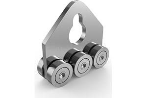 SD FACTORY 6 Wheel Trolley Assembly, Stable Welded Roller Trolley for 1-5/8" Wide and All 1-5/8" or Taller Strut Channel (1)