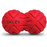 SKLZ Massage Balls - Physical Therapy Ball for Myofascial Release, Trigger Points, Deep Tissue Massages, Pain Relief, Warm Up and Recovery. (Dual Soft, 2.5-inch, 5-inch, Dual High Density)