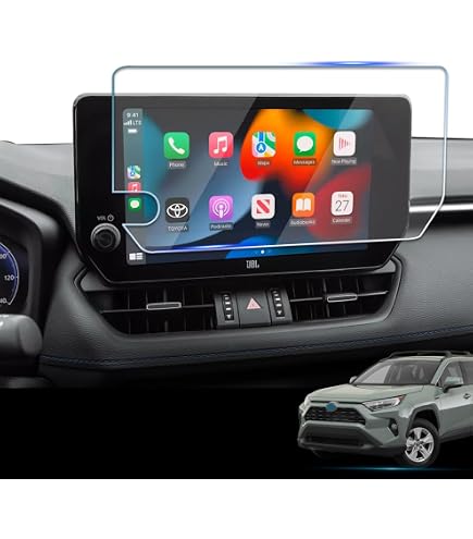 thumbnail image 2 of RUIYA 8-Inch Tempered Glass Screen Protector For 2023-2025 Toyota RAV4 Touchscreen 2 of 4