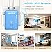 AC1200 Dual Band WiFi Range Extender - Wavlink Wireless Repeater Signal Booster/Access Point/Router with 2 Ethernet Port/External Antenna-Updated Version