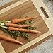 Kitchen Active Bamboo Cutting Board. Premium Natural Boards Are Best For Chopping Brie Cheese, Vegetable, Pastry Lemon, French Bread & More With Big Wood One Handed Handle (Medium 13