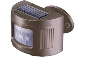 eMACROS Pairable 1/2 Mile Long Range Solar Wireless Driveway Alarm Indoor Outdoor Weatherproof Motion Sensor&Detector Security Alert System (2021 New)