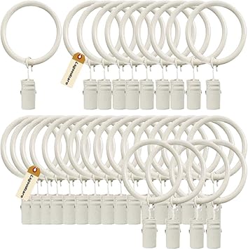 Amazon Com Lsgoodcare Set Of 30 Decorative Metal Drapery Curtain