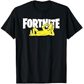 Fortnite Banana Lay Down with Title T-Shirt Small