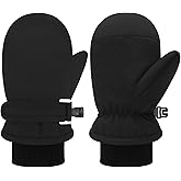 Sarfel Toddler Mittens Waterproof Toddler Gloves Waterproof Baby Mittens Winter Infant Snow Gloves for Kids Girls Boys Infant