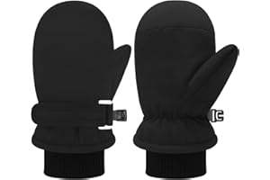 Sarfel Toddler Mittens Waterproof Toddler Gloves Waterproof Baby Mittens Winter Infant Snow Gloves for Kids Girls Boys Infant