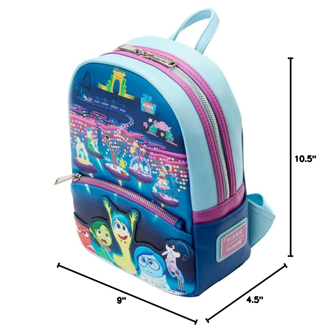 Loungefly Pixar Moments Inside Out Control Panel Double Strap Shoulder Bag