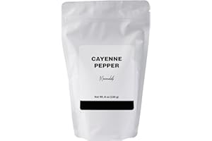 Minimalist Cayenne Pepper, Perfect for Spicing Up Dishes and Adding Heat, Packaged in a Refillable Bag (8 Ounce)