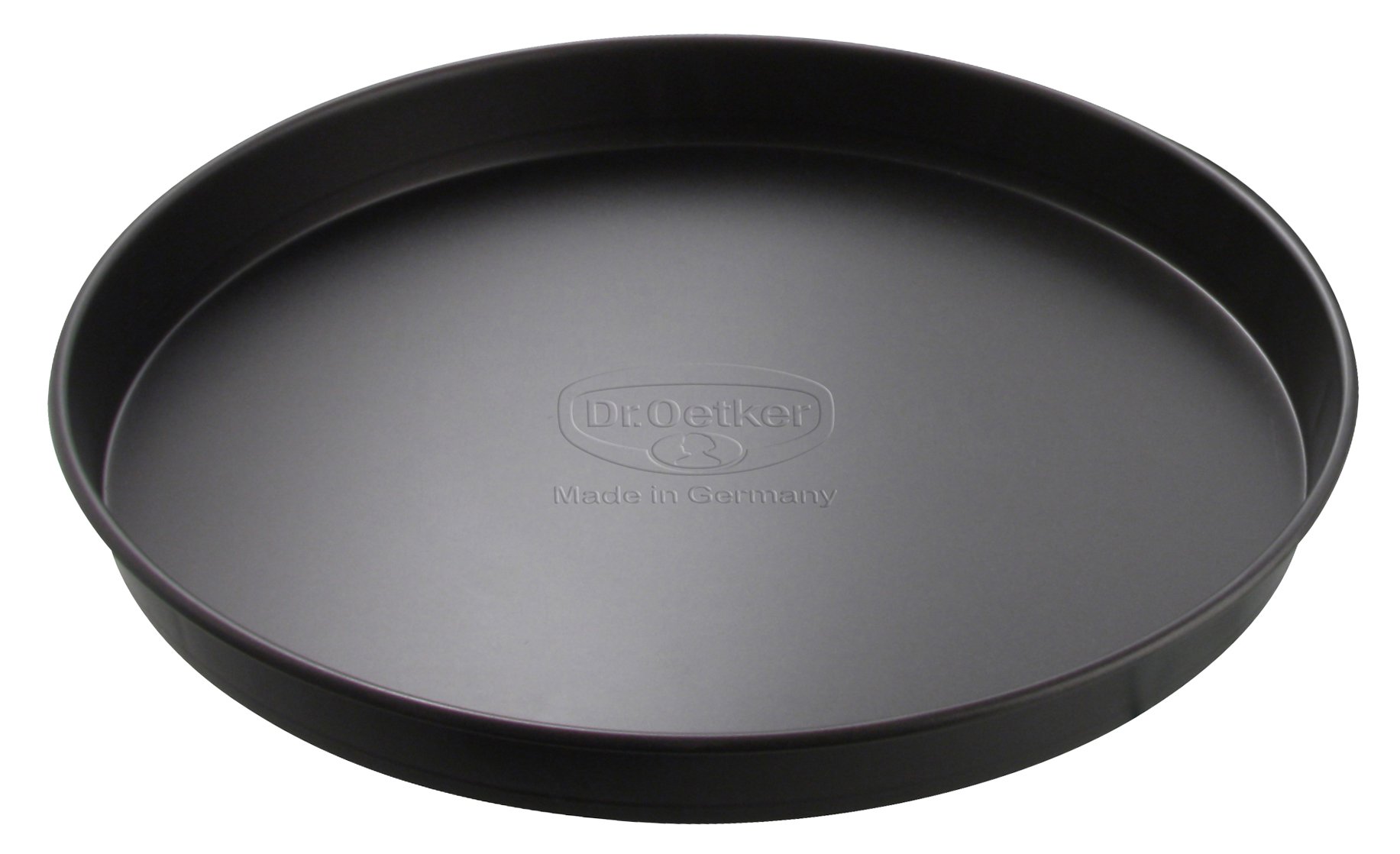 Dr.Oetker Pizza-/ Baking tray Tradition Ø30 cm in black, Steel, 30 x 30 x 5 cm