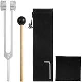 AOGOE 128 Hz Tuning Fork Aluminum Alloy Non Magnetic Chakra Healing C-128 view 1