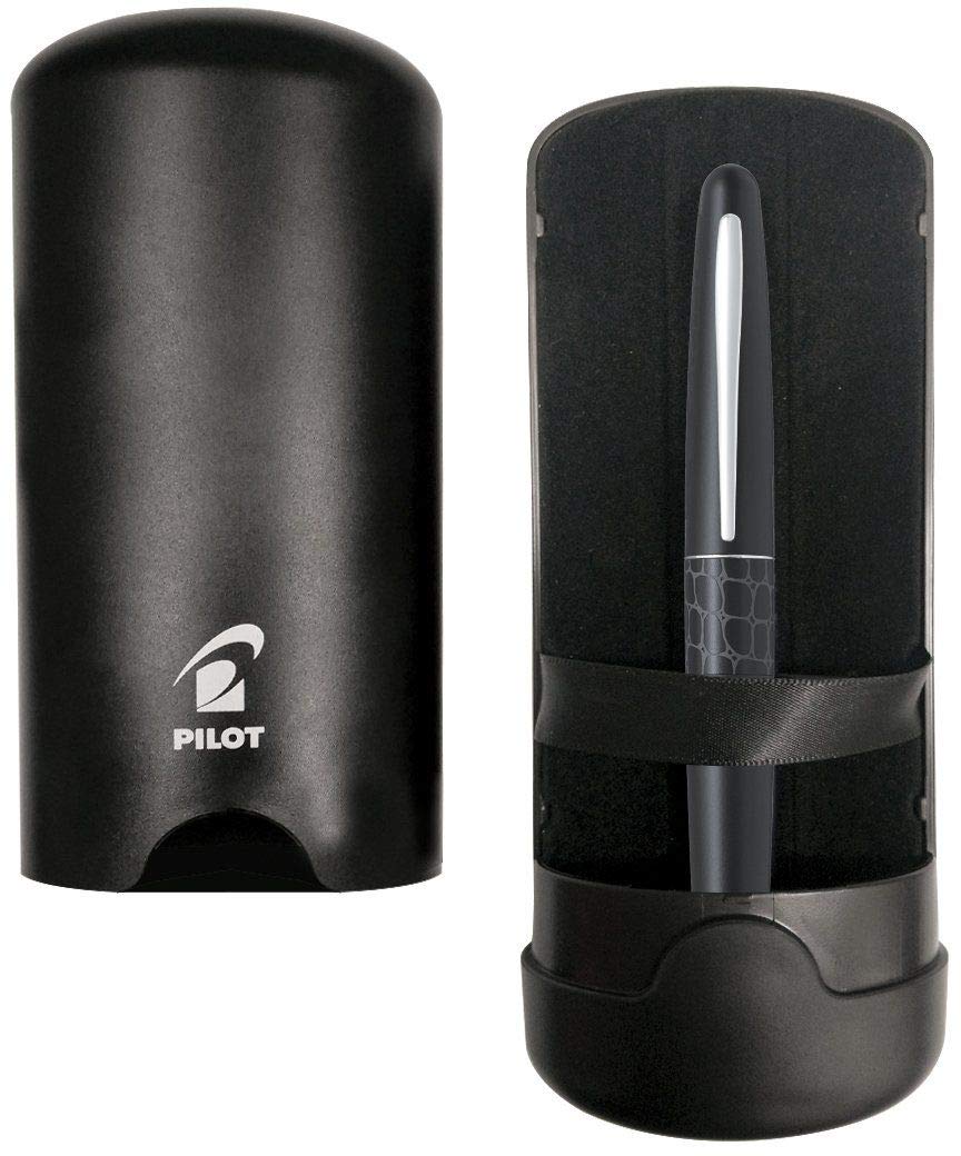 Pilot Crocodile Design Body Fountain Pen - Black body, Fine Nib