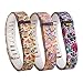 RedTaro 3PCS Replacement Bands for Fitbit FLEX Only / Fitbit Band / Fitbit Flex Band / Fitbit Wristband / Fitbit Flex Wristband / Fitbit Bracelet