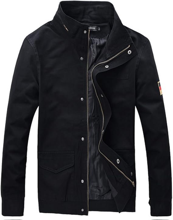 Amazon メンズ 3色選択 長袖 ミリタリー ジャケット オリジナルbagセット 691 ベージュ ブラック カーキ ミリタリーシャツ フライト M 65 N 3b Ma 1 N 1 ジャケット コート ジャケット 通販