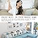 WiFi Range Extender, Awakelion 300Mbps Fast Speed WiFi Booster With Repeater/Access Point/Router Mode,360 Degree Full WiFi Coverage,Easily Set Up … (White)