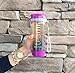 FRUIT INFUSER Water Bottle Tumbler with a Lid | 100% BPA FREE | Our Best Infusion Bottles for Infused Fruit, Smoothies, Tea, and Coffee | Double Walled Mug, Hot & Cold (20 Ounces, Purple)