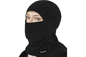 rooyvany Fleece Balaclava Ski Mask for Men&Women,Warm/Windproof/Lightweight Winter Face Mask for Skiing/Snowboarding/Cycling