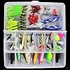 OriGlam-101PCS-Fishing-Lure-Set-Kit-Fishing-Tackle-LotsPortable-Fun-Fishing-Baits-Kit-Set-for-Saltwater-and-Freshwater-With-Tackle-Box