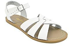 The Salt Water Original Sandal, White, Size 9 Toddler
