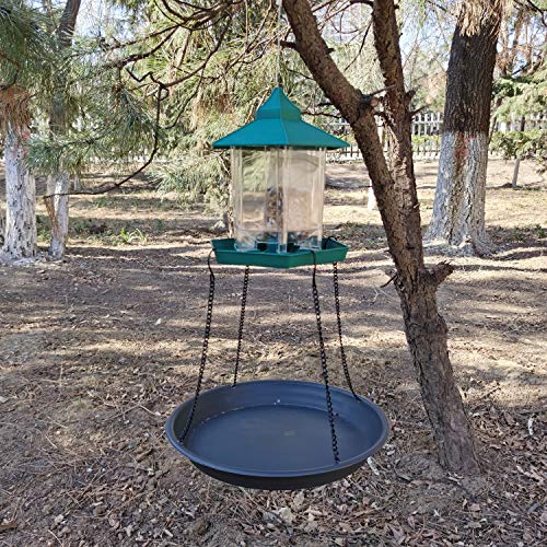 Bird Seed Catcher Tray Platform Feeder Hanging Tray Outdoors Backyard