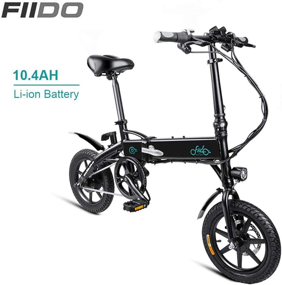 FIIDO Electric Bicycle, Folding Electric Bikes with 250W 36V 14inch, 7
