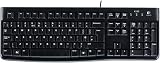 Logitech K120 Wired Keyboard for Windows UK QWERTY Black USB Plug-and-Play view 7