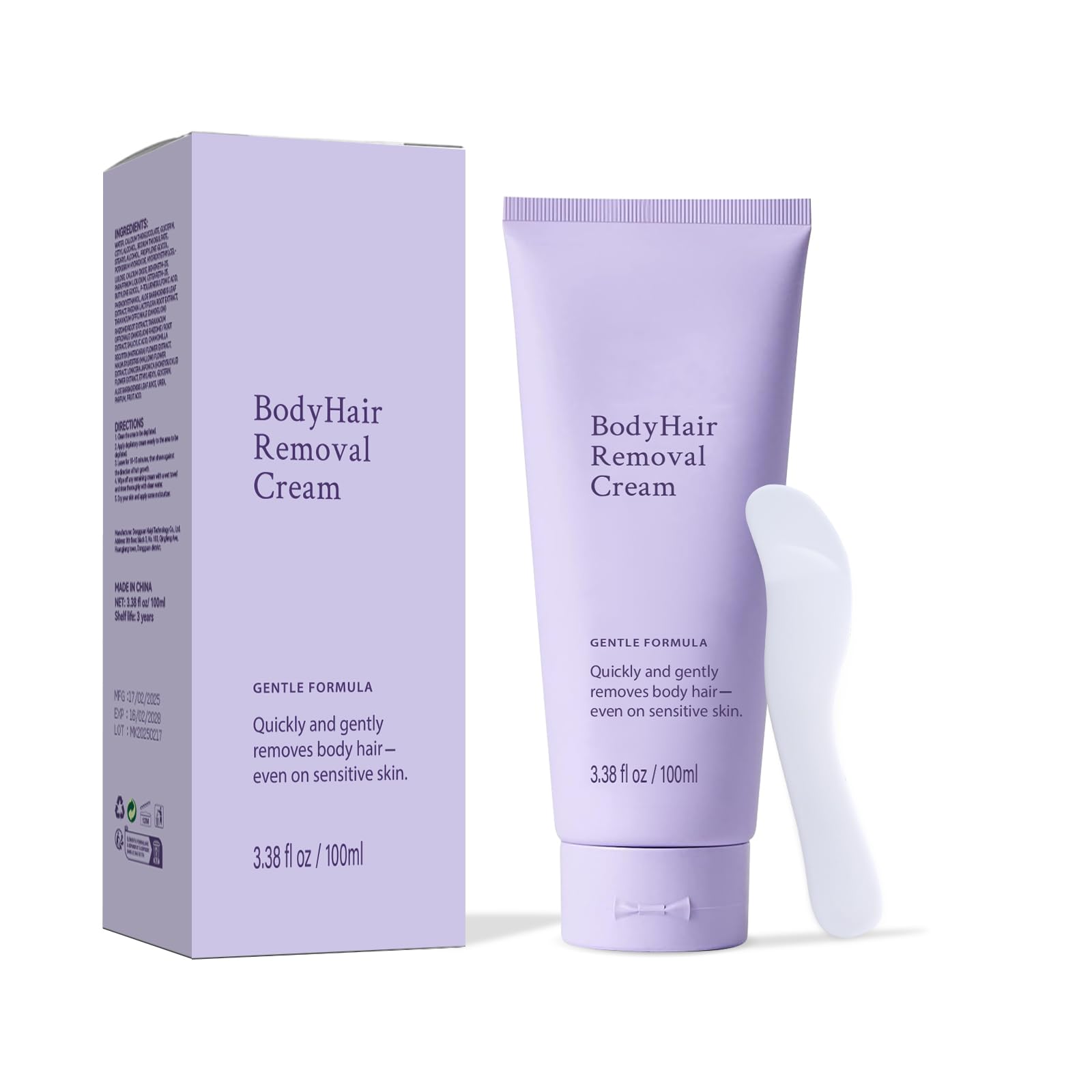 Photo 1 of Facial Hair Removal Cream,Body Hair Removal Cream for Women with Spatula Applicator, Unisex Body & Skincare