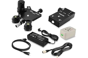 PROAIM Professional Motion Control System w/Wired Remote Controller for PROAIM Line, Curve-N-Line, Curve-120 & Curve-180 Slider. for Fluid & Precisely Controlled Moves, 5kg/11lb Payload (P-MC-CNL)