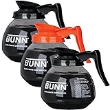 BUNN Coffee Pot Decanter/Carafe, 2 Black Regular