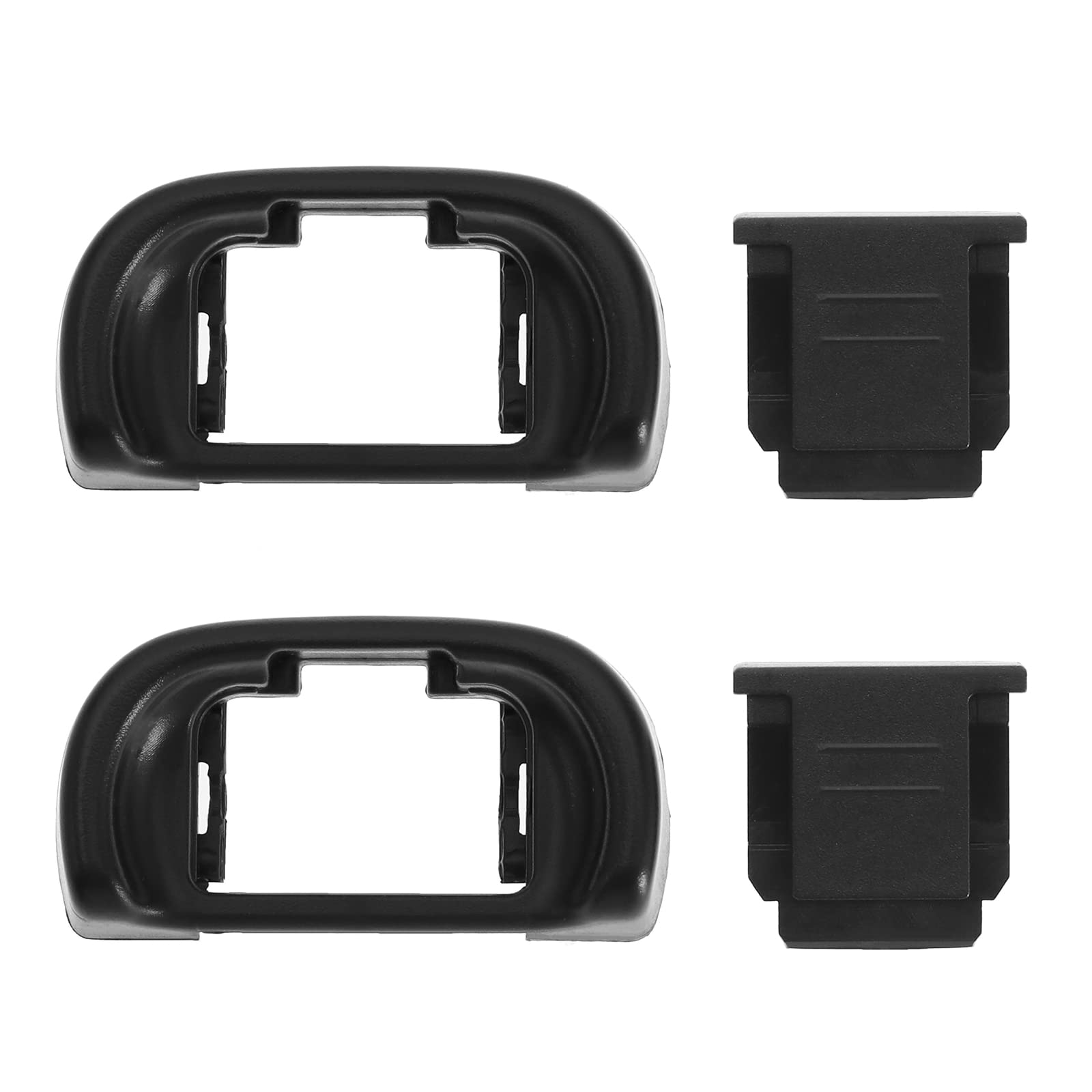 The Lord of the Tools EP-11 Eyecup Eyepiece Viewfinder, Hot Shoe Protective Cover, Compatible with Sony A6000 A6100 A6300 A6400 A6500 A6600 A3500 A3000 A58 NEX-6 ZV1 ZV1 A7C, etc.